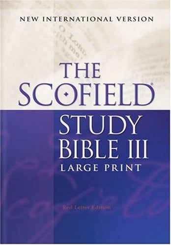 Scofield Study Bible III, Large Print, NIV