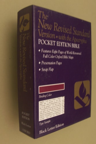 The New Revised Standard Version Pocket Edition Bible with Apocrypha: Anglicized Text