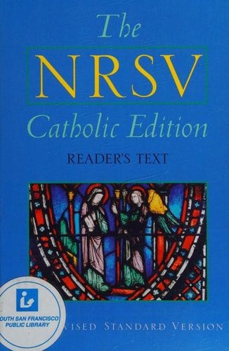 New Revised Standard Version Holy Bible: Catholic Edition