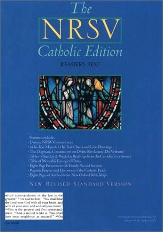 The NRSV Catholic Edition: Standard Edition: New Revised Standard Version
