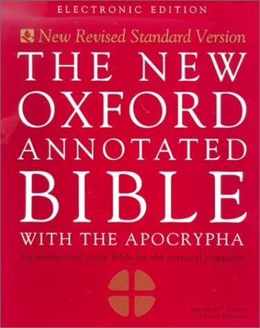 The New Oxford Annotated Bible: New Revised Standard Version with the Apocrypha