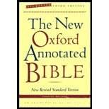 The New Oxford Annotated Bible: New Revised Standard Version