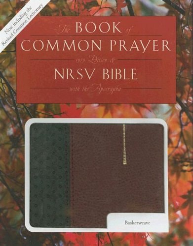 1979 Book of Common Prayer and New Revised Standard Version Bible with Apocrypha