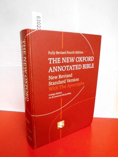 The New Oxford Annotated Bible with Apocrypha: New Revised Standard Version, Ecumenical Study Bible