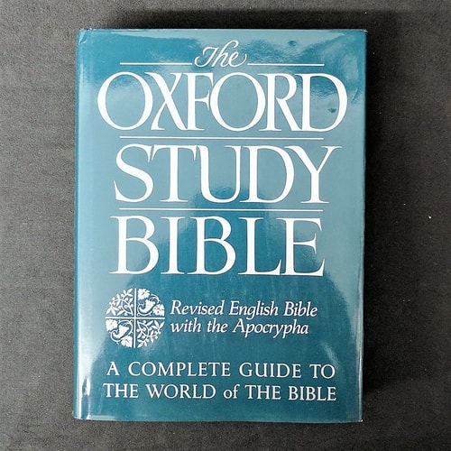 The Oxford Study Bible: Revised English Bible with Apocrypha