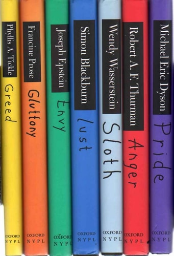 The Seven Deadly Sins Set: Consisting of Greed, Gluttony, Envy, Lust, Sloth, Anger, and Pride
