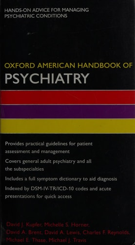 Oxford American Handbook of Psychiatry