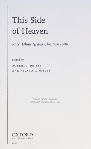 This Side of Heaven: Race, Ethnicity, and Christian Faith