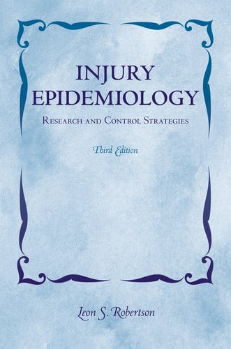 Injury Epidemiology Research and Control Strategies