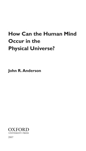 How Can the Human Mind Occur in the Physical Universe?
