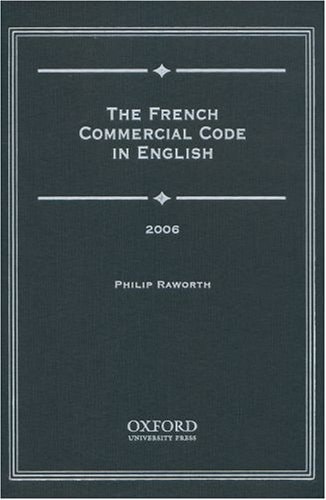 French Commercial Code in English
