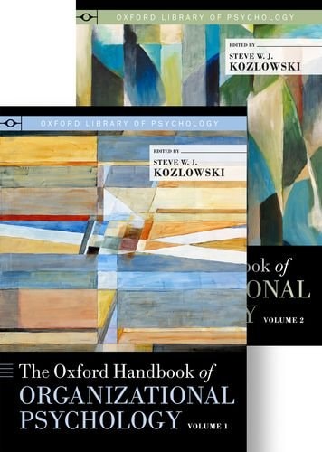 The Oxford Handbook of Organizational Psychology