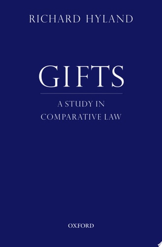 Gifts A Study in Comparative Law