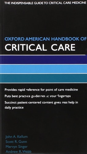 Oxford American Handbook of Critical Care: Book and PDA Bundle