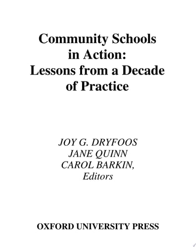 Community Schools in Action: Lessons from a Decade of Practice