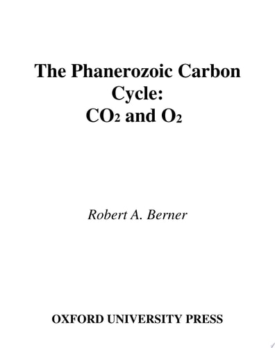 The Phanerozoic Carbon Cycle CO[2 and O[2
