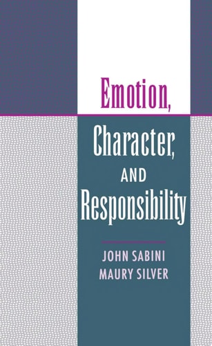 Emotion, Character, and Responsibility