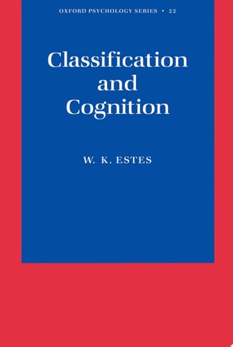 Classification and Cognition