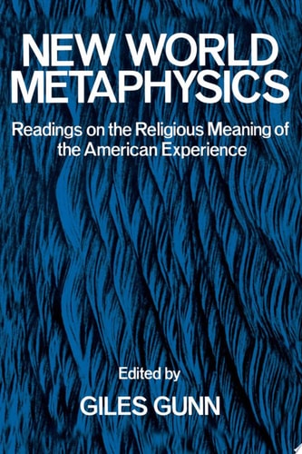 New World Metaphysics