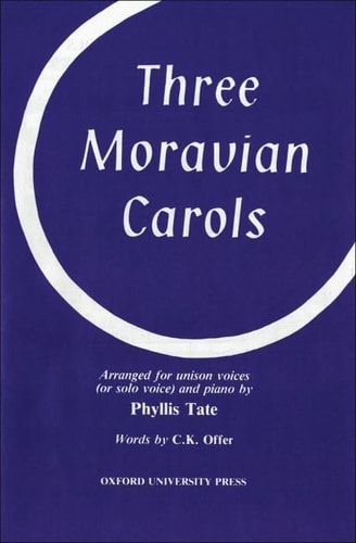 Three Moravian Carols: Vocal Score