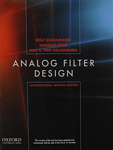 Design of Analog Filters