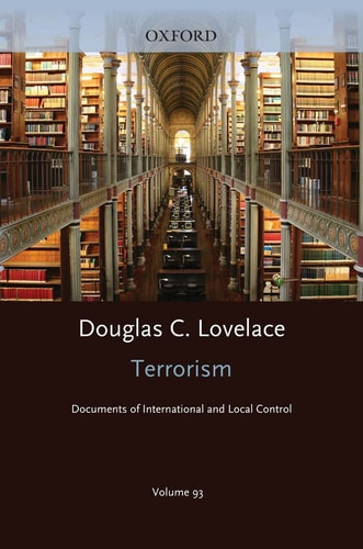 Terrorism: Documents of International and Local Control, Volume 93: The Palestinian Territories and Hamas