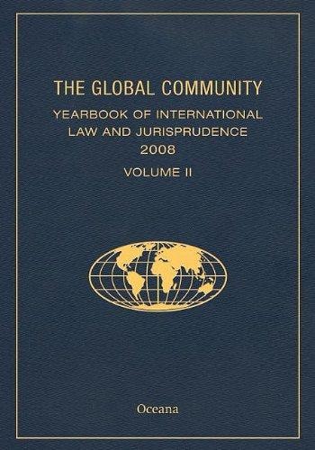 Global Community Yearbook 2008: Volume 2