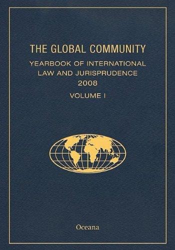 Global Community Yearbook 2008: Volume 1