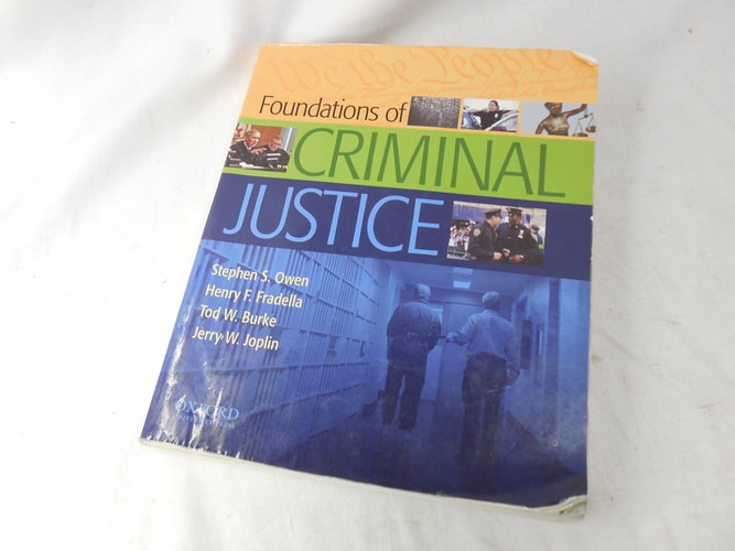 Foundations of Criminal Justice