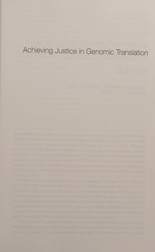 Achieving Justice in Genomic Translation: Re-Thinking the Pathway to Benefit