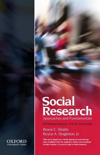 Social Research: Approaches and Fundamentals
