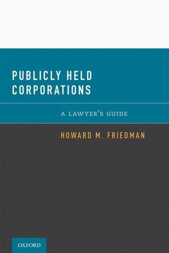 Publicly Held Corporations: A Lawyer's Guide