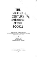 The Second Century Anthologies of Verse: Book 2