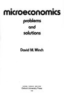 Microeconomics: Problems and Solutions