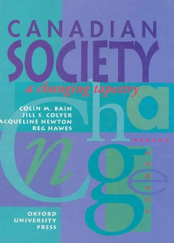 Canadian Society: A Changing Tapestry