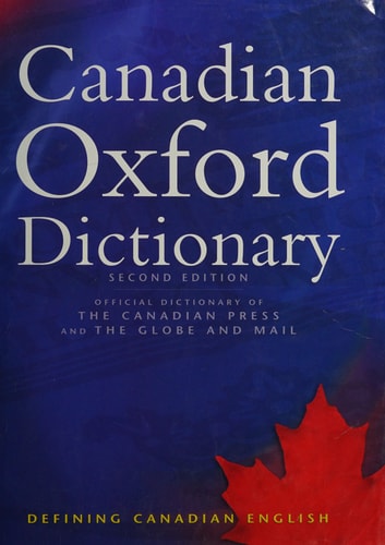 Canadian Oxford Dictionary