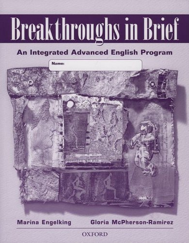 Breakthroughs: Breakthroughs in Brief