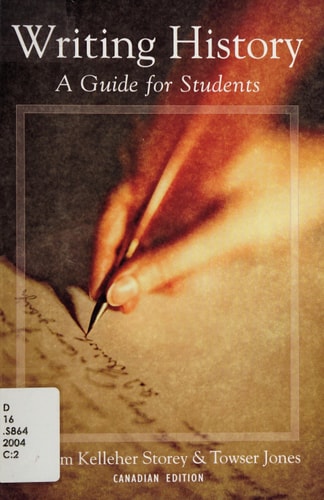 Writing History: A Guide for Students