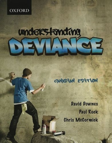 Understanding Deviance: First Canadian Edition
