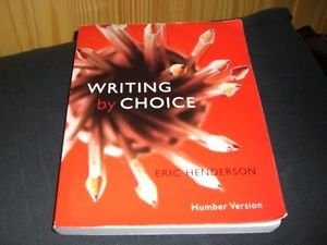 Writing By Choice