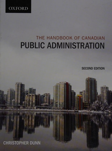 The Handbook of Canadian Public Administration