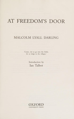 At Freedom's Door