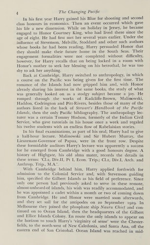 The Changing Pacific: Essays in Honour of H. E. Maude
