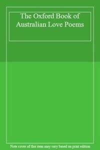 The Oxford Book of Australian Love Poems