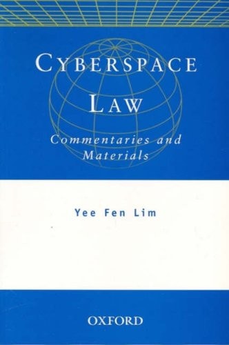 Cyberspace Law: Materials and Commentary