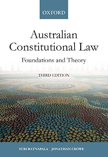 Australian Constitutional Law: Commentary and Cases