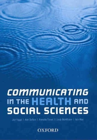 Communicating in the Health and Social Sciences