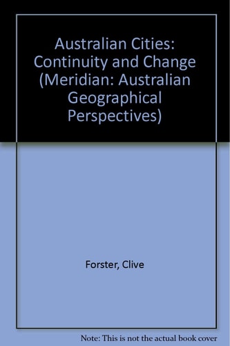 Australian Cities: Continuity and Change