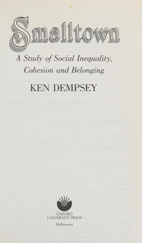 Small Town: A Study of Social Inequality