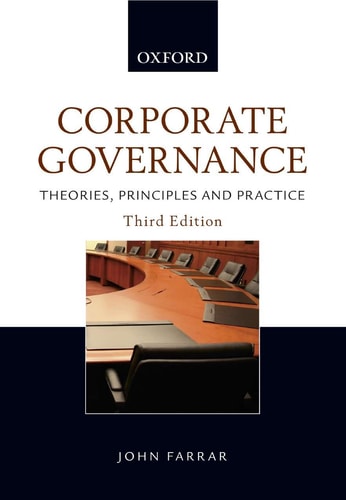 Corporate Governance: Theories, Principles and Practice